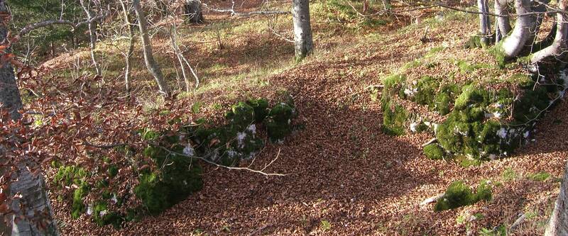 Die Burgstelle Azilun bei Hausen liegt auf dem Hausener Kapf und zeigt Reste einer mittelalterlichen Burg auf den Wällen einer prähistorischen Befestigung.
